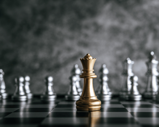 Competitive edge illustration